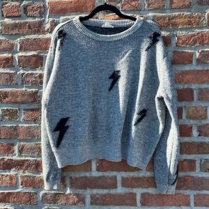 Lightening bolt sweater